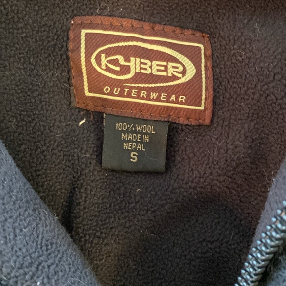 Kyber Outerwear Wool Zip Up Sweater - Size Small - Picture 2 of 8